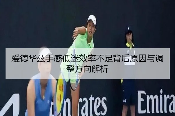 爱德华兹手感低迷效率不足背后原因与调整方向解析(LEJINGSPORT)